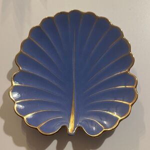 Shell-Shaped Dish 1930s Swedish Pottery